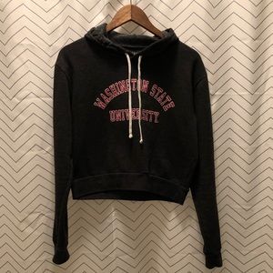 Washington State U Cropped Sweatshirt
